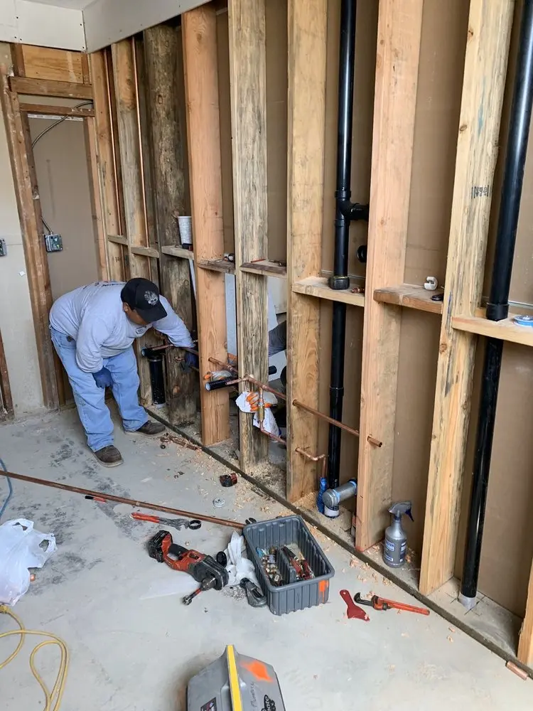 Commercial rough-in plumbing for Commercial Plumbing in Preston Hills
